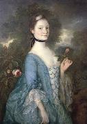 Thomas Gainsborough Lady innes France oil painting artist